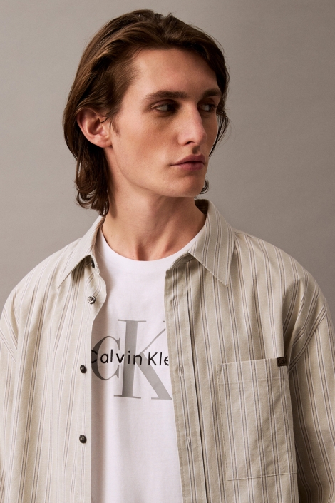 Calvin Klein lv04rb862g ss hero monologo tee
